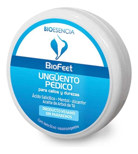 Biofeet Ungüento Pédico Para Callos Y Durezas Bioesencia