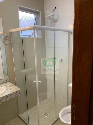 Casa Tipo Sobrado Com 2 Dormitórios À Venda, 90 M² Por R$ 467.000 - Marapé - Santos/sp - Ca0912
