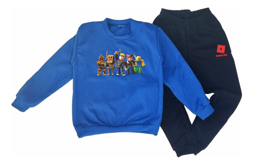 Conjunto Deportivo Niños Y Niñas Buzo Y Pantalon Roblox