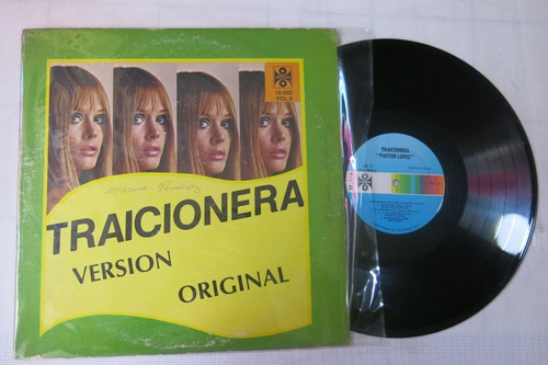 Vinyl Vinilo Lp Acetato Pastor Lopez Traicionera Version Ori