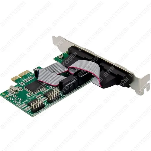 Placa Serial Amitosai Pci-e 4 Puertos Db9 Rs232 Premium S8