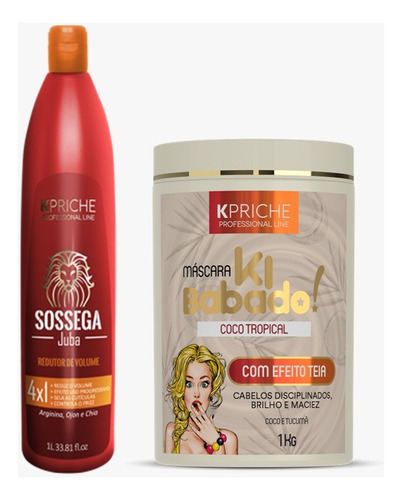 Kit Ki Babado! Coco + Sossega Juba Kpriche Frete Grátis