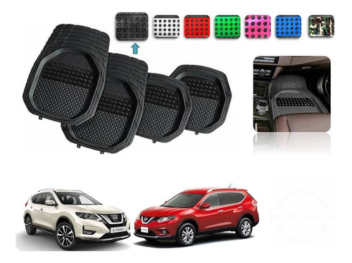 Tapetes 4pz Charola Color 3d Nissan X-trail 2014 A 2022