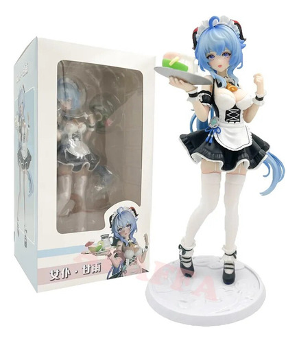 Figura De Acción Genshin Impact Ganyu Anime Girl De 18 Cm, M