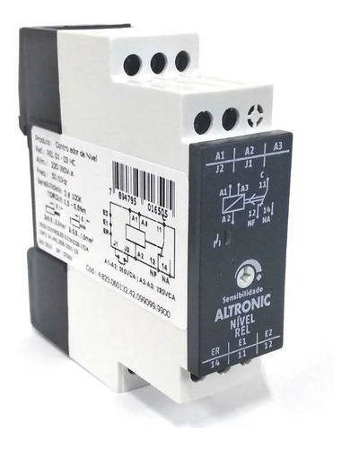 Relê Controle De Nível Rel-01/03 110vca Tron / Altronic