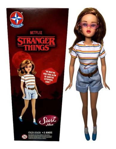 Boneca Susi Max Stranger Things Netflix Original Estrela