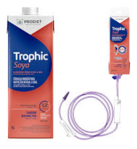Trophic Soya 1.2 1 Litro Prodiet Dieta De Soja Enteral Oral