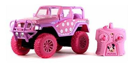 Carro A Control Jada Toys Disney Junior 1:16 Minnie Jeep Wra