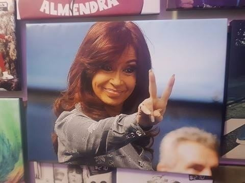 Cuadro 30x45cm Cristina Kirchner Cfk V Victoria