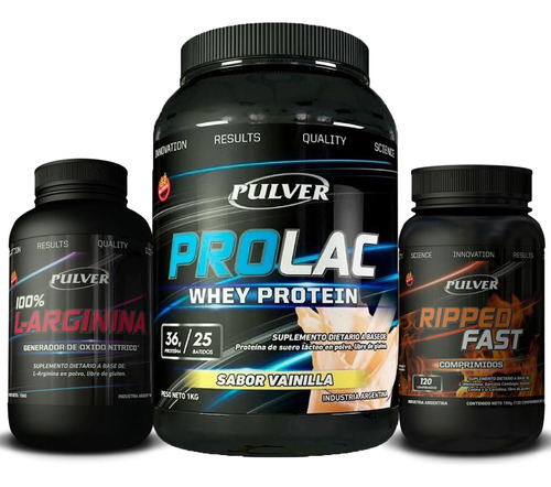 Pulver Peolac Whey Protein 1kg +l-arginina 150g +ripped 120c