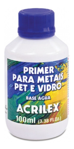 Primer Para Metais, Pet E Vidro Acrilex 100ml