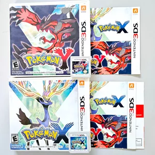 Pokémon X E Y Original Nintendo 3ds Físico