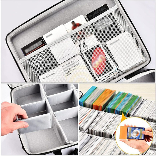 Imagen 4 de 7 de Estuche Portafolio Gwcase Para 2500 Tarjetas Coleccionables