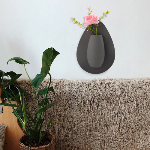 Prácticos Jarrones De Silicona Decorativos Adhesivos Para Ca