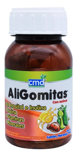 Aligomitas Multivitamínico Para Niños C/60 Gomitas Cmd Sabor Vitaminas
