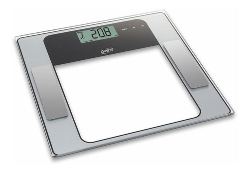Balança corporal digital G-Tech Glass 7 FW transparente