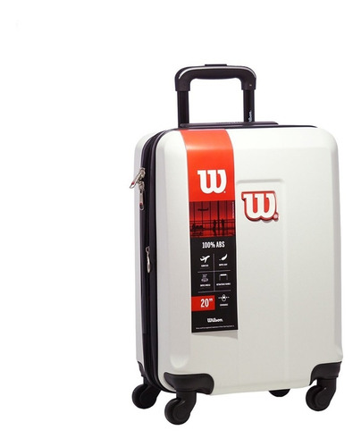 Valija Mediana 24p Expandible Rígida Abs Wilson 23kg Candado