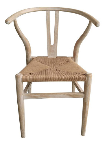 Silla Natural/beige Madera Wishbone