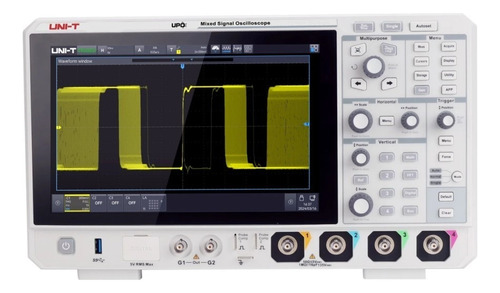 Uni-t Osciloscopio Digital De Banco Mso2104x 100mhz 4 Ch