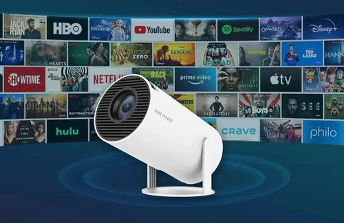 Proyector Portatil Smart Tv Android Netflix Youtube Full Hd