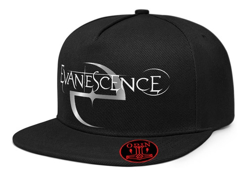 Gorra Plana Snapback Evanescence Banda De Rock