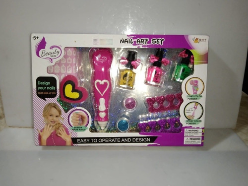 Set Pinturas Para Uñas Juguetes Niñas New (Usado)