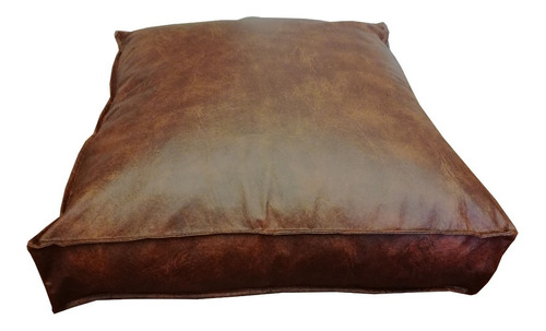 Almohadon Ecocuero 40x40 Para Sillón Algarrobo Con Fuelle Y Cierre