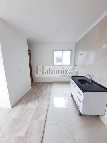 Imagem 3 de 12 de Cobertura 72m² Vila Tibiriçá 2 Dormitórios 2 Vagas - 58