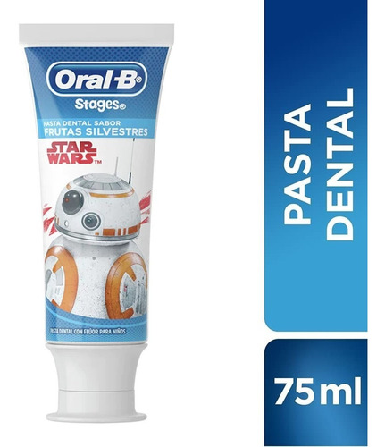 Pasta Dental Oral B Pro Salud Stages Starwars 75 Gr