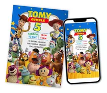 Comprar Kit Imprimible Toy Story 100% Editable Decoración Candy Bar