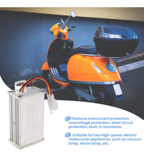 Li Transformador Eletrônico 36v 48v 60v 72v A 12v 10a