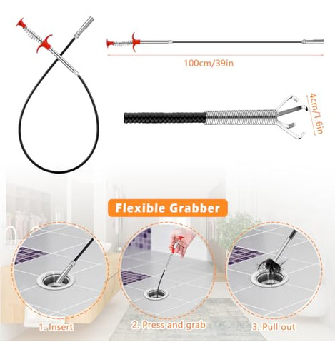 Kit De Herramientas Para Eliminar Obstrucciones De 7,6 M 10
