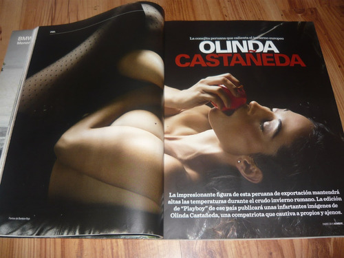 Revista Cosas Hombre Olinda Castañeda