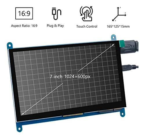 Panel De Pantalla Táctil Lcd Ips Hosyond De 7 Pulgadas 10246