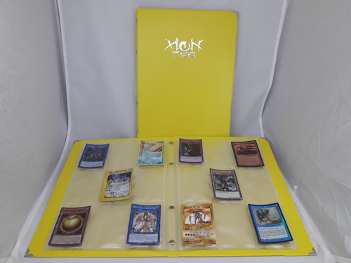 Album Xion Tcg 12 Folios - Amarillo - Xion Store