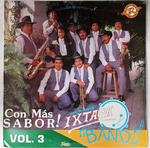 Ixtapa Band - Con Mas Sabor Vol.3 Lp