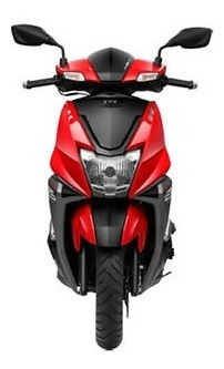 Imagen 23 de 25 de Moto Scooter Tvs Ntorq 125 Rojo Puesta En Calle Patentada !