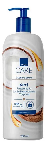 comprar Avon Care Loção Desodorante Corporal Óleo De Coco 700ml