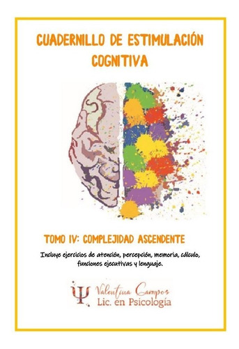 Cuadernillo De Estimulación Cognitiva-complejidad Ascendente