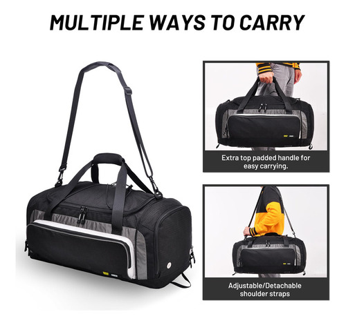 Bolso Deportivo Mier Bolsa De Deporte Grande Para Hombre Co
