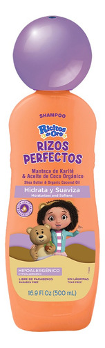 Ricitos De Oro, Shampoo Rizos Perfectos, 500 Ml