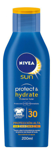 Protector solar  Nivea  Sun Protect & Hydrate 30FPS  200mL