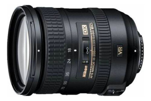 Lente Nikon Af-s 18-200mm F/3.5-5.6g Ed Vr Ii Para Camara
