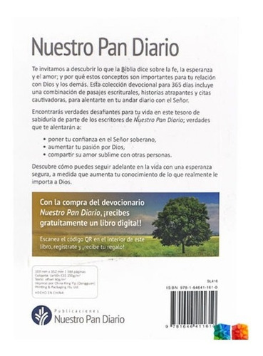 Imagen 2 de 3 de Devocional Diario Nuestro Pan Diario -