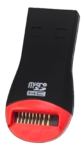 Adaptador Lector Memoria Microsd A Usb Memorias Sdhc Pc
