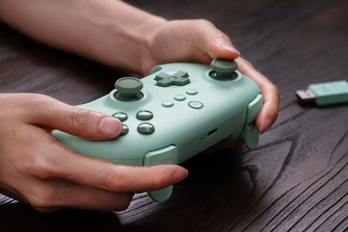 Controle 8bitdo Ultimate C 2,4 Ghz Green