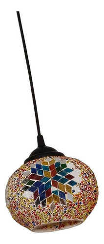 Lámpara Colgante De Mosaico Turco, Iluminación Manual Para