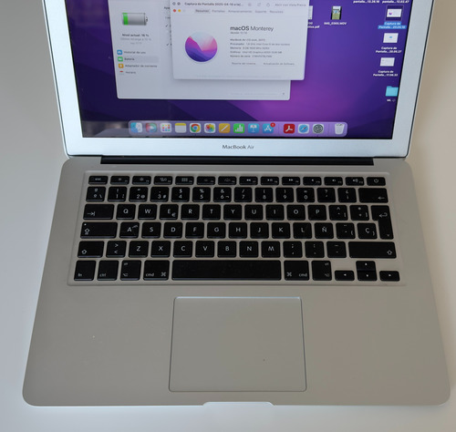 Macbook Air 13 Intel Core I5, 8gb Ram, 128gb Optane, Macos Gris (Usado)