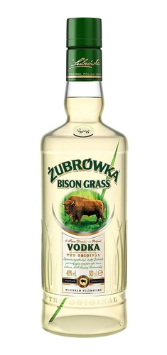 Vodka Zubrowka X750ml Goldbottle