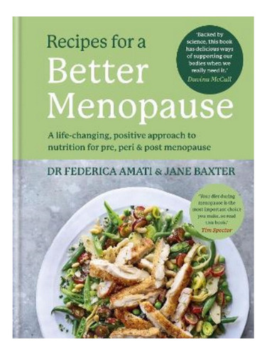 Recipes For A Better Menopause - Dr Federica Amati, Ja. Eb04